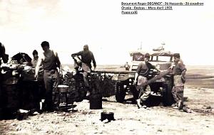 BEDEAU - 9E HUSSARDS - PAUSE CAFE - 1959